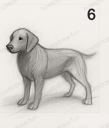 Step 6: Finalizing details, highlights, and depth enhancements.