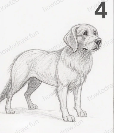 Shading to create a three-dimensional effect.