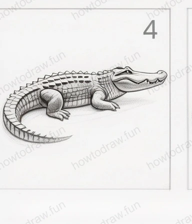 Step 4: Adding depth with shading to create dimension.