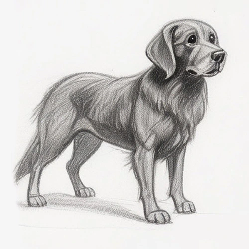 How to Draw a Semi-Realistic Dog
