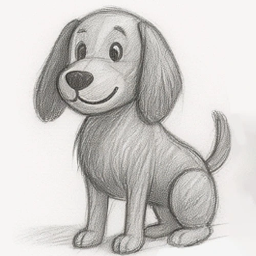 How to Draw a Cute Dog